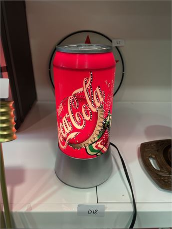 INNER-ROTATION COCA-COLA CAN LAMP