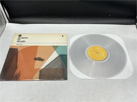 THE GRAPES OF WRATH - HIGH ROAD CLEAR VINYL - NEAR MINT (NM)