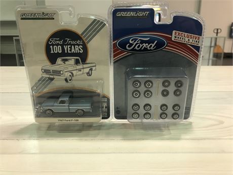 2 NEW GREENLIGHT FORD LIMITED EDITION COLLECTABLE TOYS