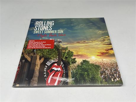 SEALED - THE ROLLING STONES - SWEET SUMMER SUN - 3LP + DVD