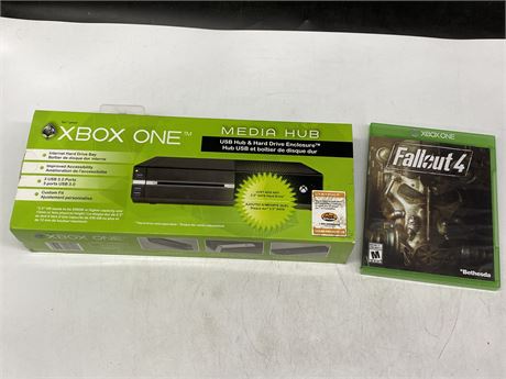 XBOX ONE MEDIA HUB AND FALLOUT 4