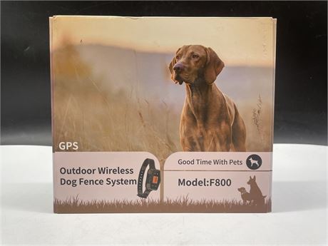 OUTDOOR WIRELESS DOG FENCE SYSTEM MODEL: F800