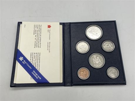 1981 ROYAL CANADIAN MINT UNCIRCULATED COIN SET