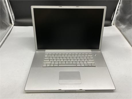 APPLE POWERBOOK G4 LAPTOP (Works, needs charger)
