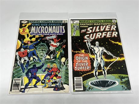 MICRONAUTS ANNUAL #1 / FANTASY MASTERPIECES STARRING SILVER SURFER #1