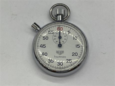 VINTAGE TAG HEUER TRACKMATE STOP WATCH “AS NEW”