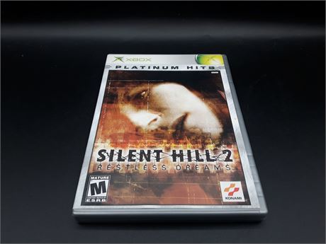 SILENT HILL 2 RESTLESS DREAMS - CIB - VERY GOOD CONDITION - XBOX