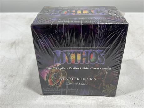 SEALED MYTHOS LIMITED EDITION CTHULHU CARD BOX