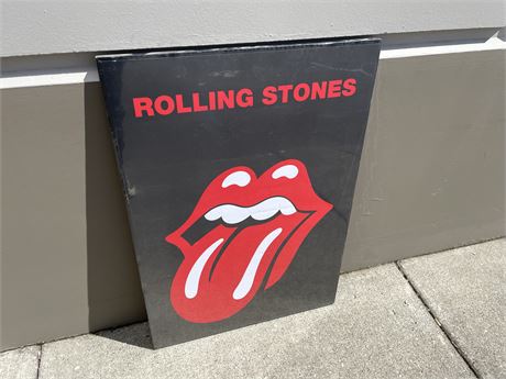 ROLLING STONES POSTER 32” x 22”