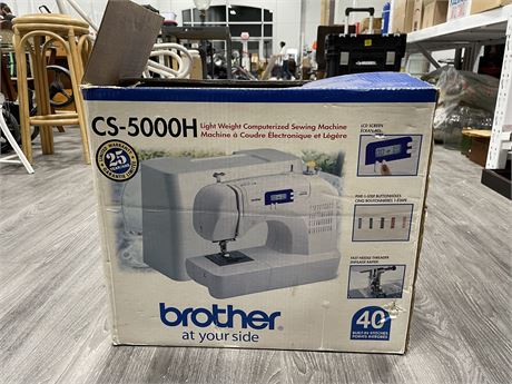 IN BOX BROTHER CS-5000H TESTED & SERVICED