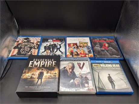 COLLECTION OF BLU-RAY TV SERIES - EXCELLENT CONDITION