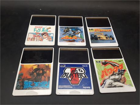 COLLECTION OF PC ENGINE GAMES