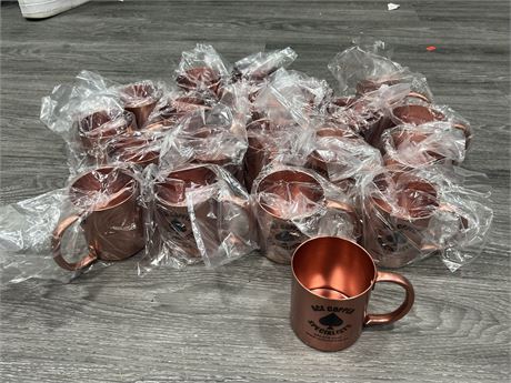 20 NEW ACE COPPER CUPS