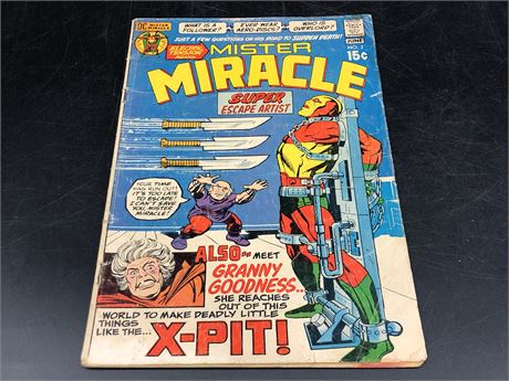 #2 MISTER MIRACLE (FIRST APPEARANCE OF GRANNY GOODNESS)