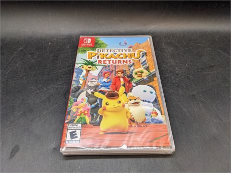 SEALED - DETECTIVE PIKACHU - SWITCH