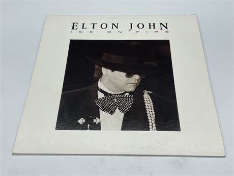 ELTON JOHN - ICE ON FIRE - NEAR MINT (NM)