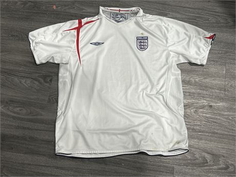 2006 WORLD CUP ENGLISH NATIONAL TEAM JERSEY - TAGGED SIZE 3XL (FITS MORE LIKE XL