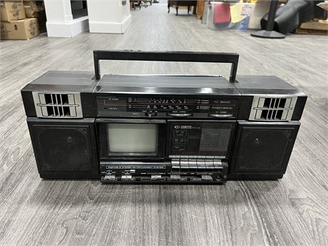 CURTIS RTC-45 PORTABLE STEREO ENTERTAINMENT SYSTEM