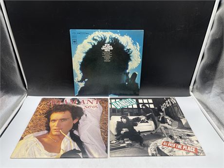 3 ASSORTED RECORDS - EXCELLENT (E)