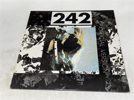 FRONT 242 - OFFICIAL VERSION - VG+
