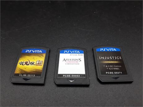 COLLECTION OF PS VITA GAMES - VERY GOOD CONDITION - PS VITA