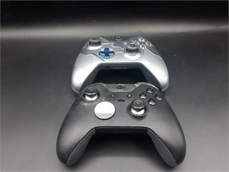 XBOX ONE CONTROLLER & ELITE CONTROLLER (NEED REPAIRS - AS IS)