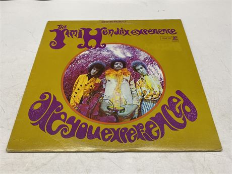 THE JIMI HENDRIX EXPERIENCE - ARE YOU EXPERIENCED? - VG+