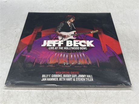 SEALED - JEFF BECK - LIVE AT THE HOLLYWOOD BOWL 3LP