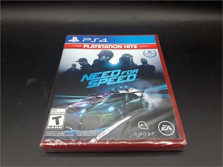 SEALED - NEED FOR SPEED - PS4