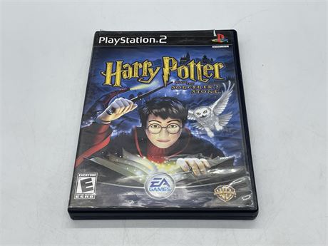 HARRY POTTER AND THE SORCERERS STONE - PS2 - COMPLETE WITH MANUAL