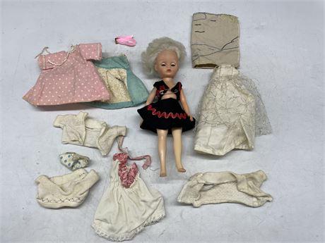 1950’S MAYFAIR 8” DEBBIE CLONE DOLL OR MISS MARIE TYPE FASHION DOLL