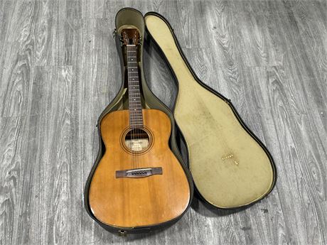 VINTAGE GIOVANNI ACOUSTIC GUITAR MODEL A 650 - MADE IN BRAZIL