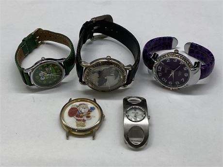 LOT OF VINTAGE WRISTWATCHES