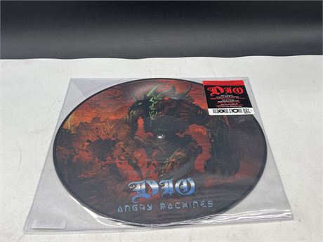 SEALED - DIO - ANGRY MACHINES - PICTURE DISC