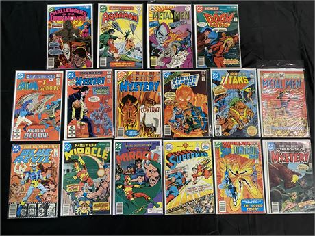 16 ASSORTED DC COMICS