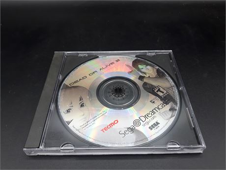 DEAD OR ALIVE 2 - DISC ONLY - VERY GOOD CONDITION - DREAMCAST
