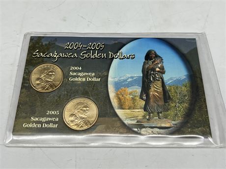 2004-05 SACAGAWEA GOLDEN DOLLARS