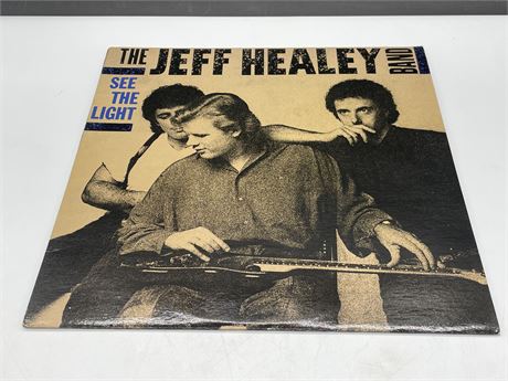 THE JEFF HEALEY BAND - SEE THE LIGHT - EXCELLENT (E)