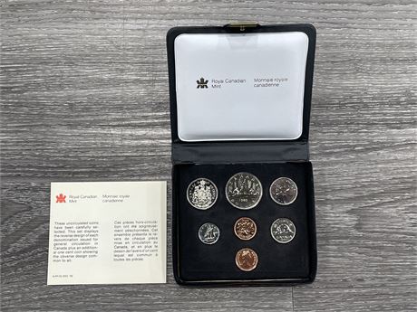 ROYAL CANADIAN MINT 1980 UNCIRCULATED COIN SET