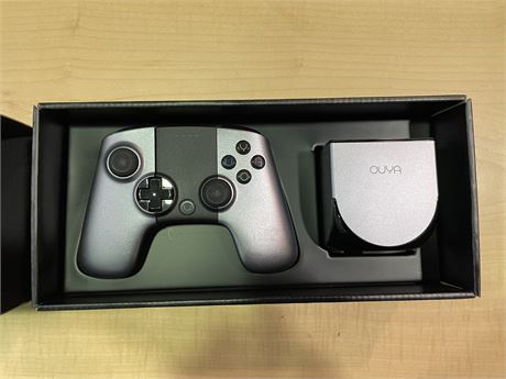 OUYA GAME CONSOLE AND CONTROLLER