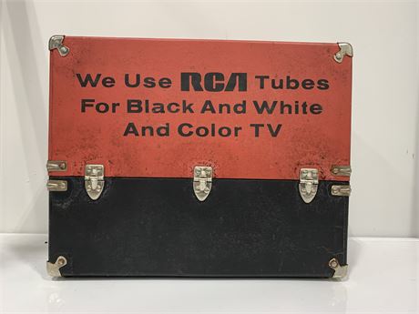 ANTIQUE RCA TV REPAIR KIT W/TUBES