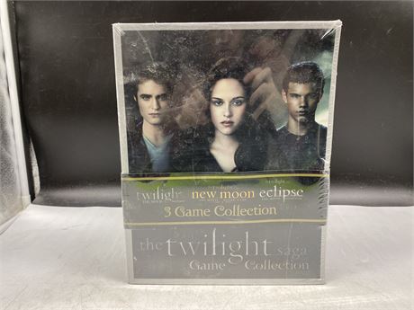NEW SEALED THE TWILIGHT SAGA GAME COLLECTION