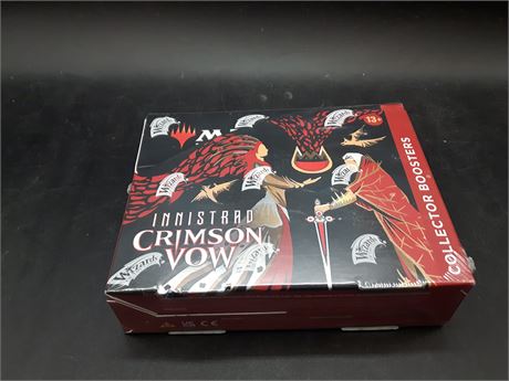 SEALED - MAGIC THE GATHERING INNISTRAAD CRIMSON VOW COLLECTORS BOOSTER BOX