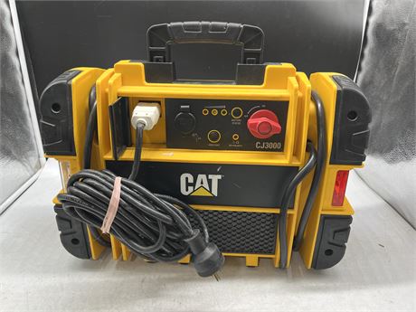 CAT CJ3000 BATTERY CHARGER UNTESTED
