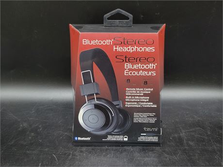BLUETOOTH STEREO HEADPHONE (New in box)