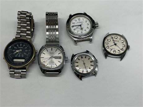 5 MENS WATCHES