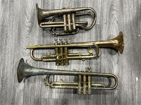 3 VINTAGE INSTRUMENTS - AS IS