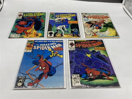 5 AMAZING SPIDER-MAN COMICS