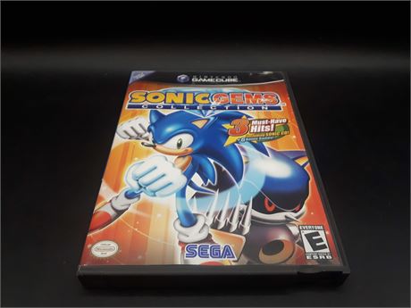 SONIC GEMS COLLECTION - VERY GOOD CONDITION -GAMECUBE