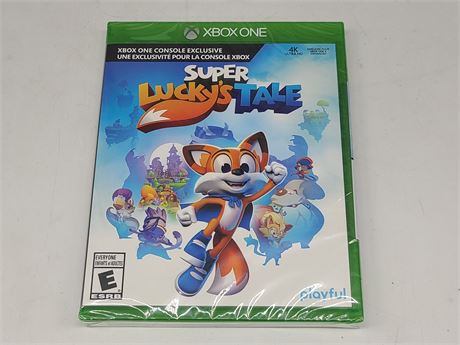 SEALED XBOX ONE SUPER LUCKY TALE